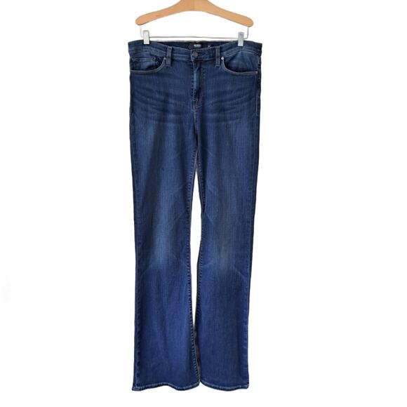 HUDSON Drew Bootcut Jeans Size 32 Baltic Dark Wash - Picture 2 of 11